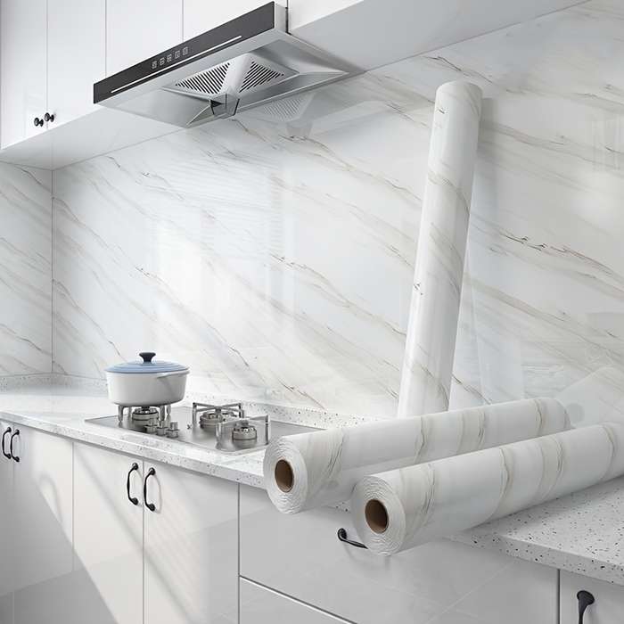 1PC Wall StickersShanshui White2000cmX60cm 787.4inX23.62in