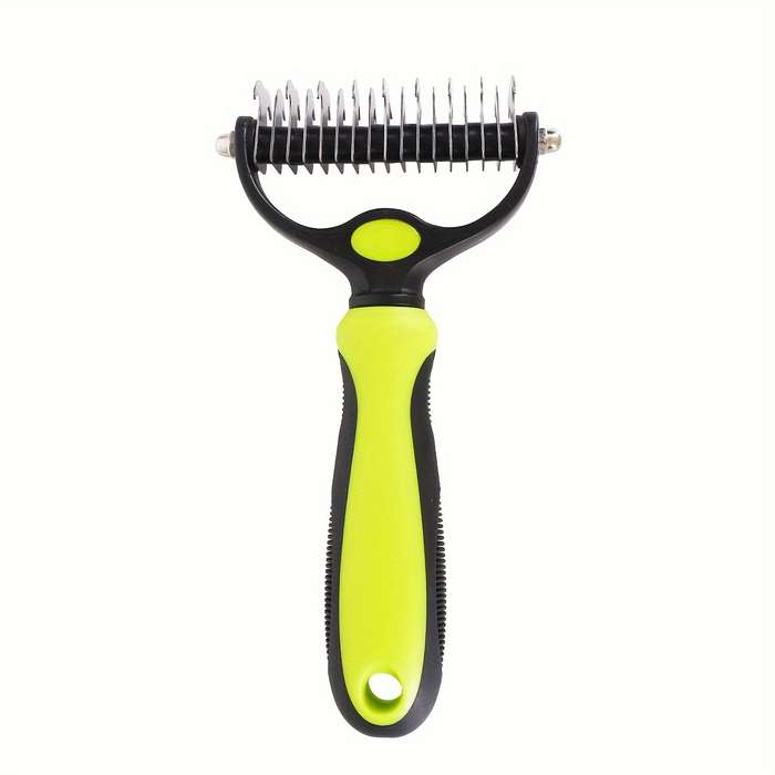 1pc Green Size LargePet Comb