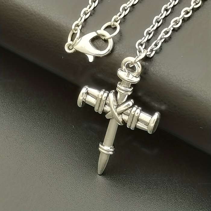 1 Piece A 210d Jesus Theme Pendant