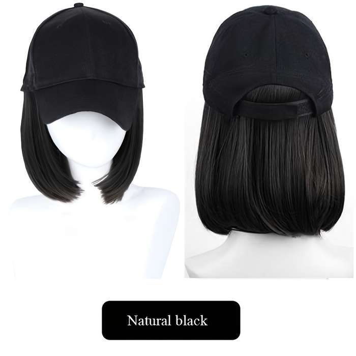 1Pc Black 20.32cm Fashion Design Wig