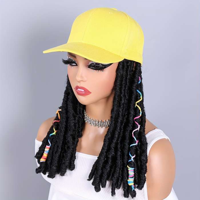 1Pc Burgundy 30.48cm Fashion Design Wig