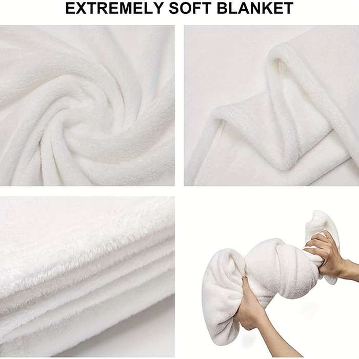1ps Blanket Size 50Inx60In 130Cmx150Cm Ad'dFree Storage Bag