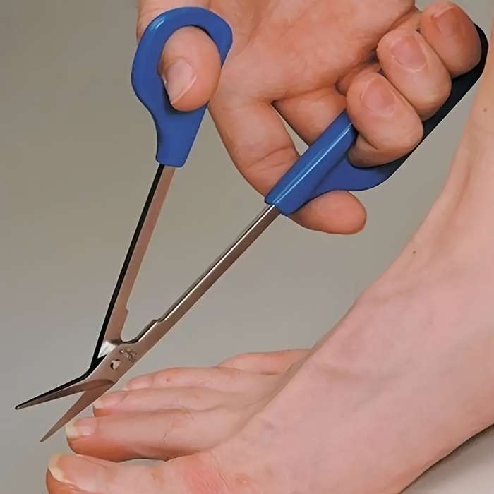 1pc Toenail Scissors Toe Nail Clippers For Thick Toenails Long Handled-Toenail Scissors Precisi