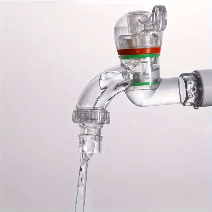 1 Transparent Explosion-Proof Plastic Faucet