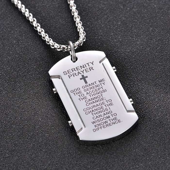 1 Piece Golden Pendant Add Chain 60CM Jesus Theme Pendant
