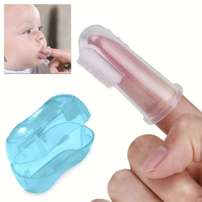 1pc Soft Baby Toothbrush Perfect For Teething Oral Cleaning Perfect For Kids Babies Halloween Thanks