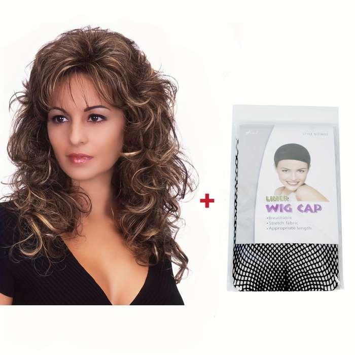 1Pc Black 40.64cm Fashion Design Wig