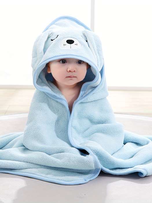 Super Absorbent Microfiber Baby Bathrobe
