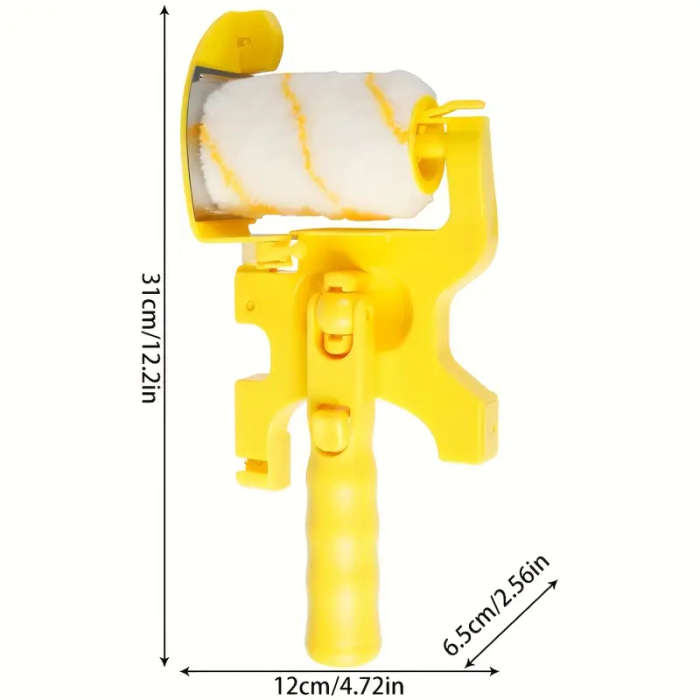 1pc Clean Paint Roller Brush Edger Roller Tool For Home Painting Multifunctional Color Separation An