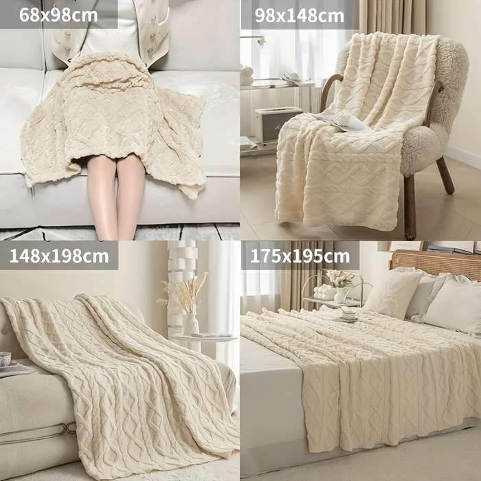1ps Blanket Color Green size 98x148cm  38.58x58.27inch