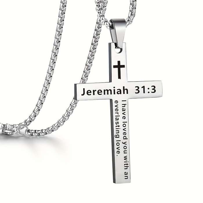 1 Piece Philippians 4:13 Jesus Theme Pendant