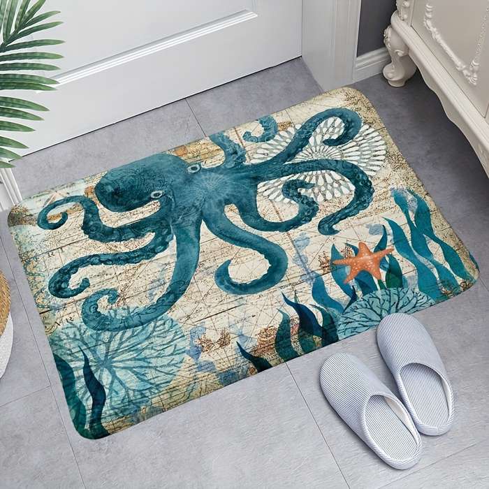 1Pc Octopus 40x60cm Floor Mat
