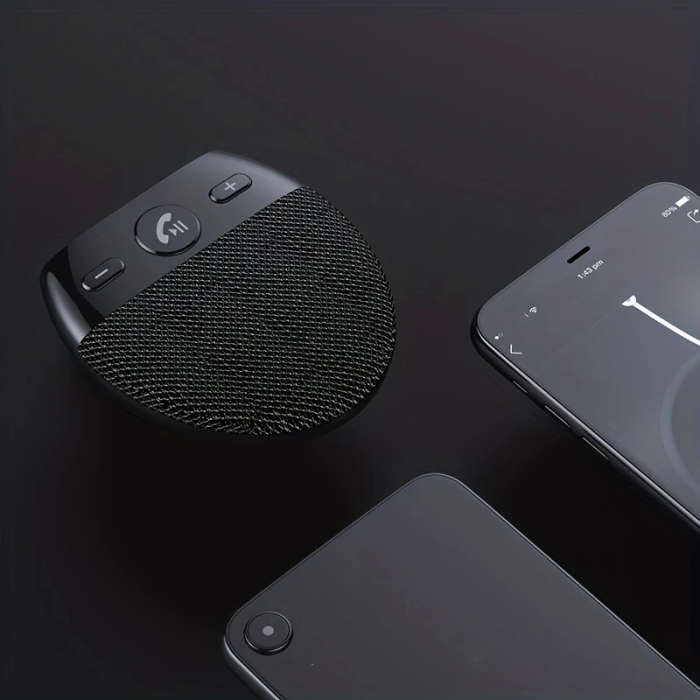 1pc Wireless Vehicle Car V5.0 Speakers Handsfree Car Kit Hands-free Speakerphone Hands Free Sun Viso