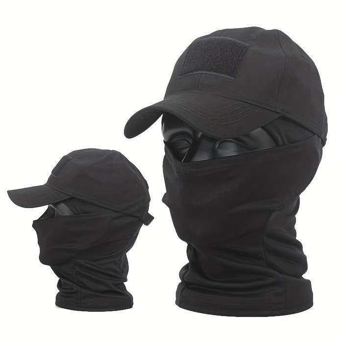 1pc Camouflage Tactical Baseball Cap and Beret Set for Military Fans Outdoor Sports Hiking Mountai