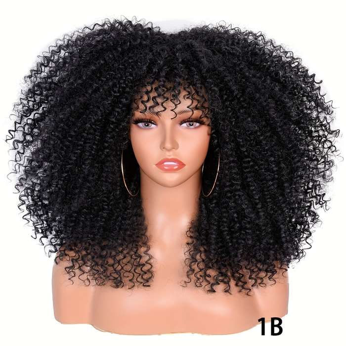 1Pc Rust 40.64cm Fashion Design Wig