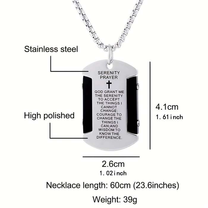 1 Piece Golden Pendant Add Chain 60CM Jesus Theme Pendant