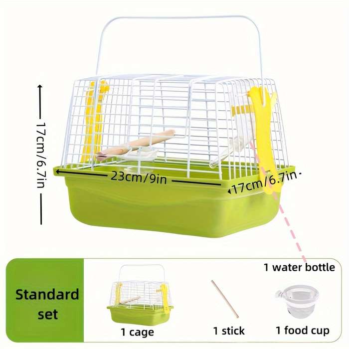 1pc Black Pet Cage