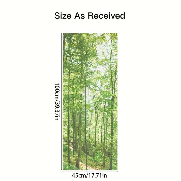 44.98x100.0cm   Door And Window Stickers