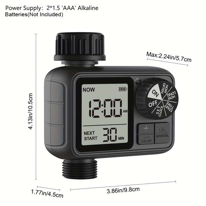 1Pc Programmable Hose Watering Timer