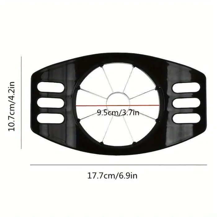 Quick-Slice Apple Cutter Stainless Steel Easy Grip Handle Perfect for Fruits Vegetables Kitchen