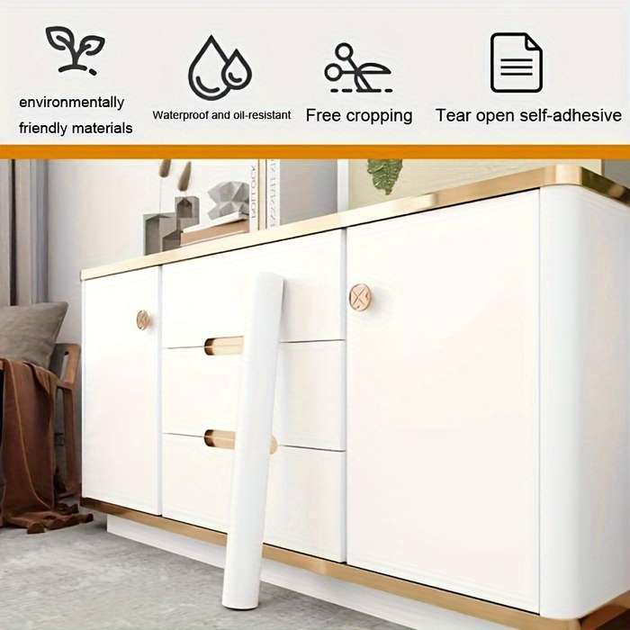 1PC Wall StickersMatte Texture Pure Black60CMX300CM  23.62X118.11IN