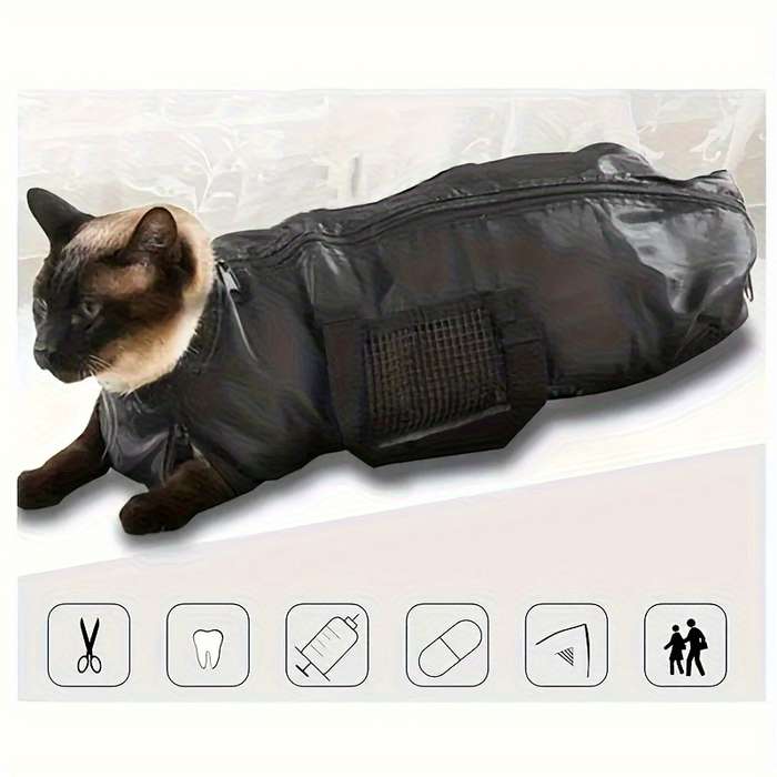 1pc Black Pet Bag