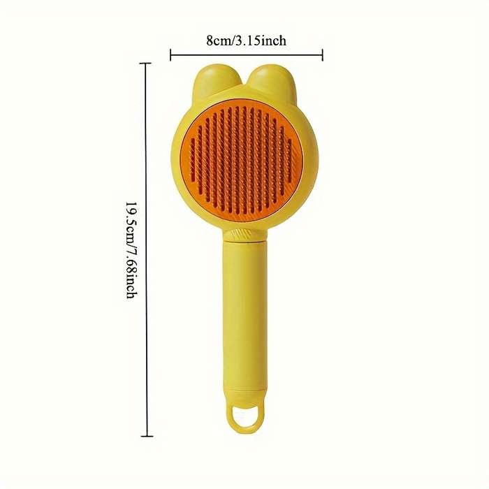 1pc Yellow Pet Comb