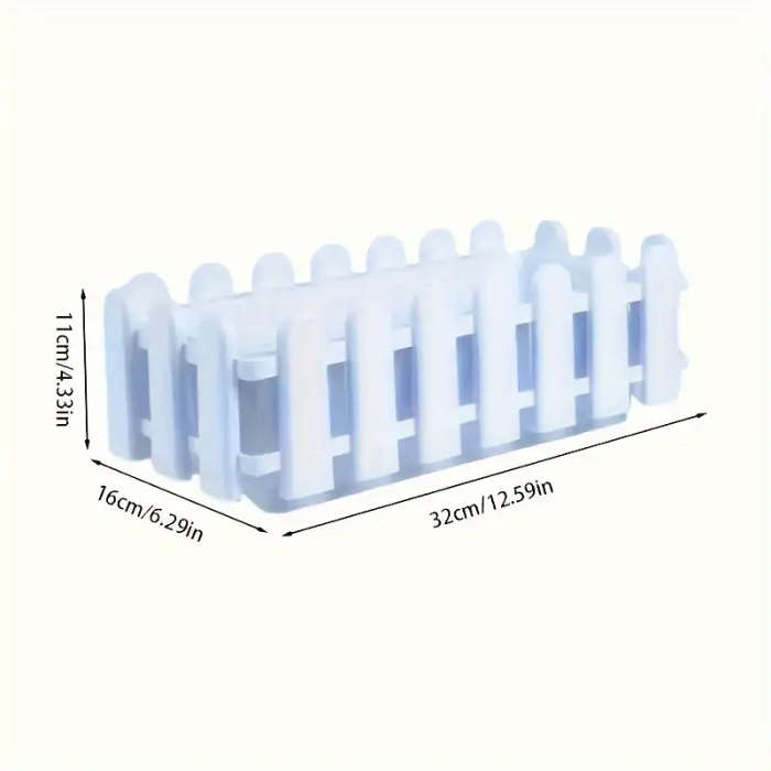 1 Large Rectangular Fence Planter