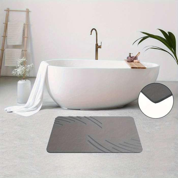 1Pc White Floor Mat