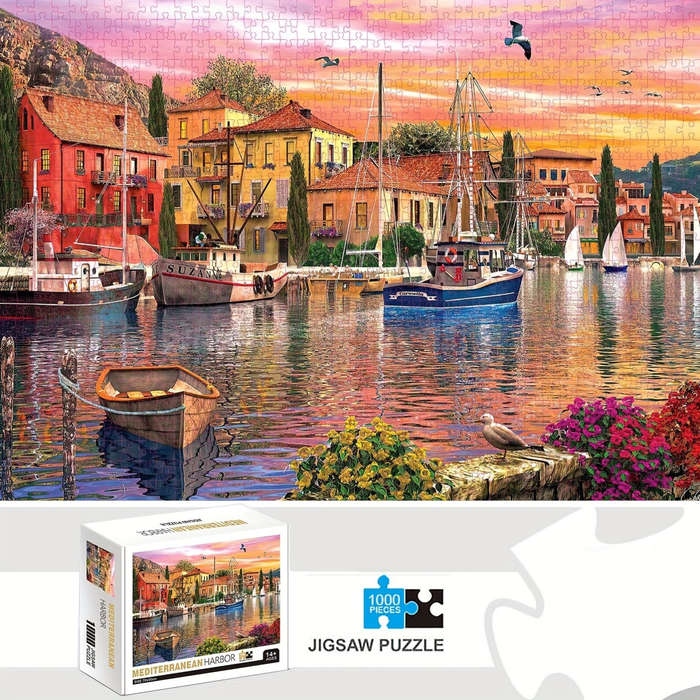 1000 Piece Paper Jigsaw Puzzle For Adults