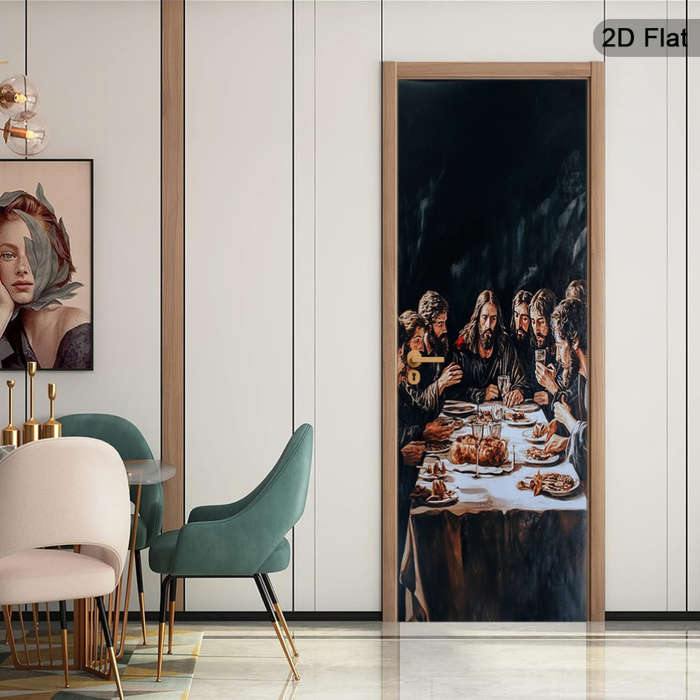 1pc 30.3x78.7 inches   77x200 cm   Jesus Christian Themed Stickers