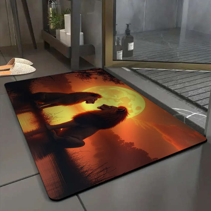 1Pc 39.88x80.01cm Floor Mat