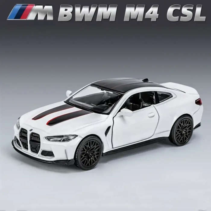 RMZ City 1:36 Scale BMW M4 CLS Alloy Diecast Model Car, Pull-Back Operation, Metal Vehicle