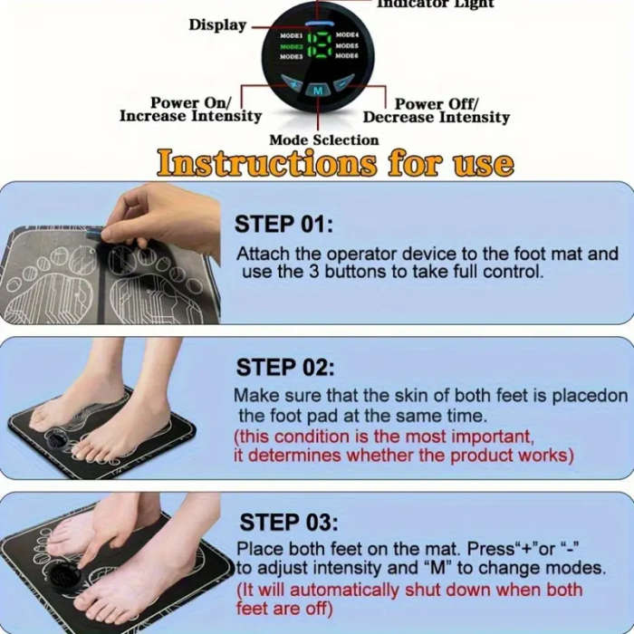 Portable foot massager