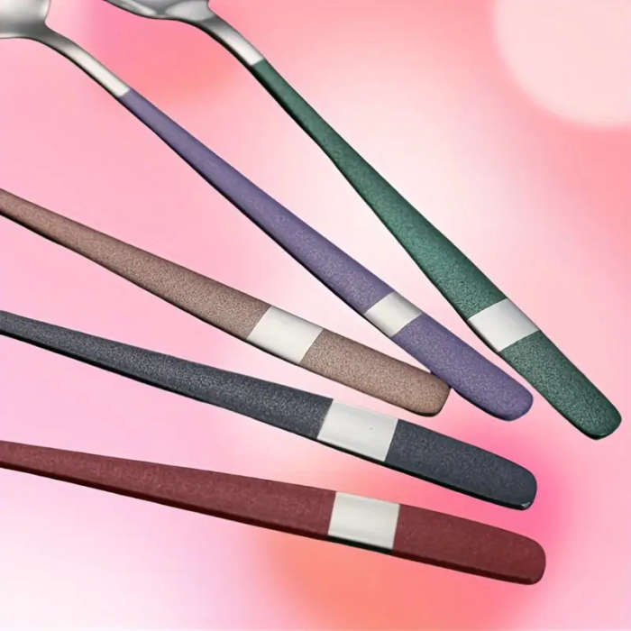 20-Piece Stainless Steel Spoon Set
