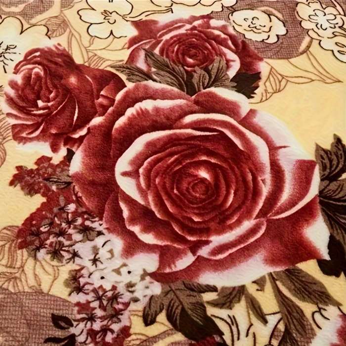 1ps Blanket Color Sweet Talk Between Flowers