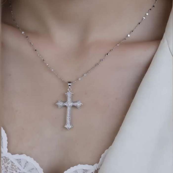 1 Piece Golden Jesus Theme Pendant