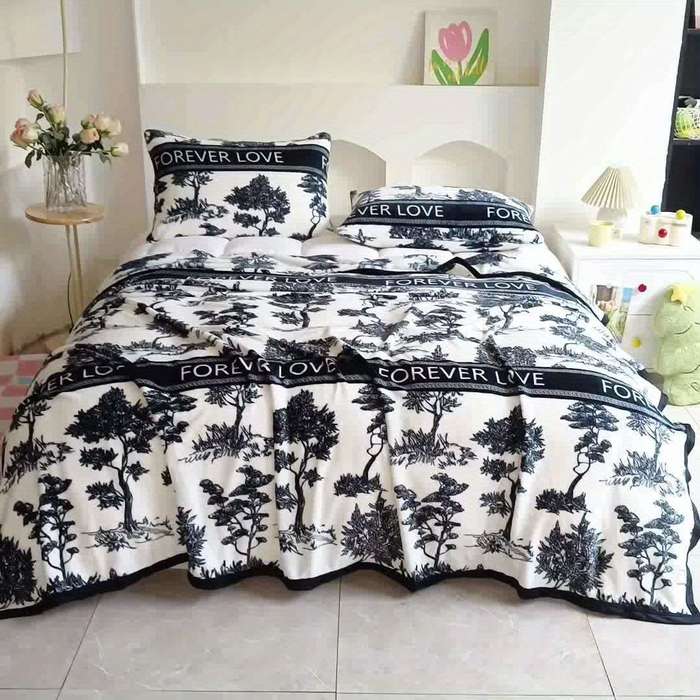 1ps Blanket Color Ink Painting size 120x200cm