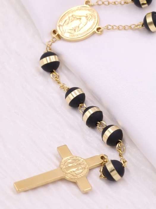 1 Piece Golden Jesus Theme Pendant
