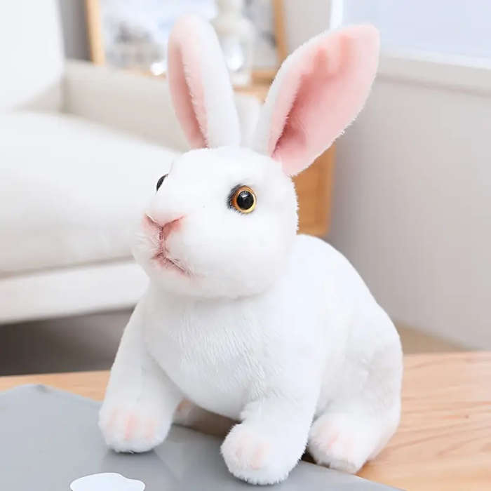 Cute Rabbit Plush Toy White