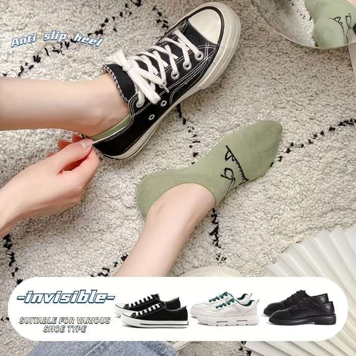 5 Pairs Mixed Color One Size High Elastic Socks