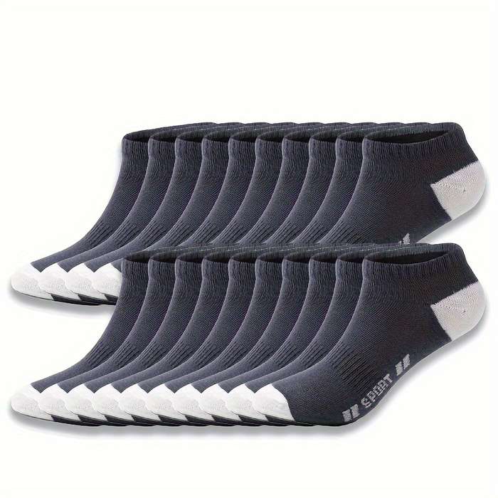 20 Pairs Blue One Size High Elastic Socks