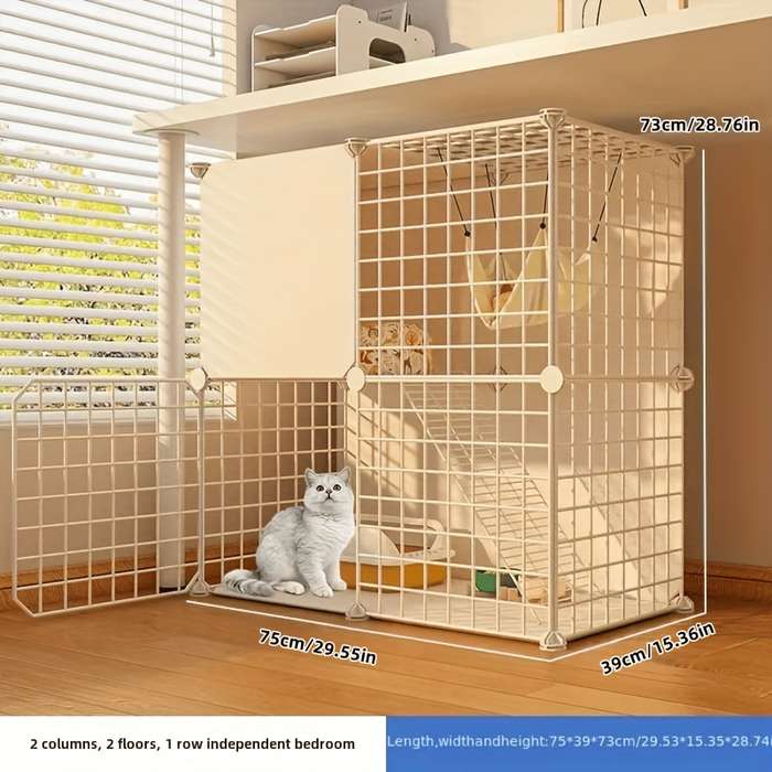 1pc Black size 2 LayersPet Cage