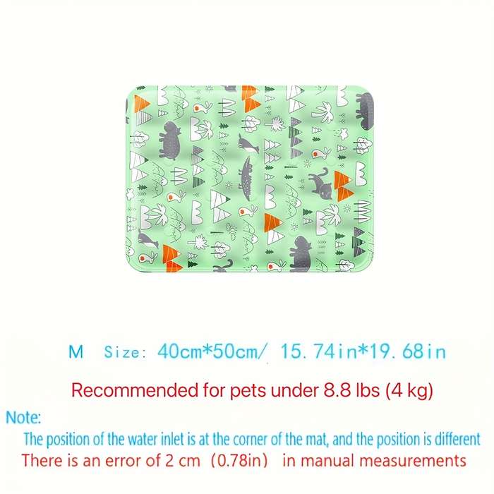 1piece Green Forest Cooling Pad