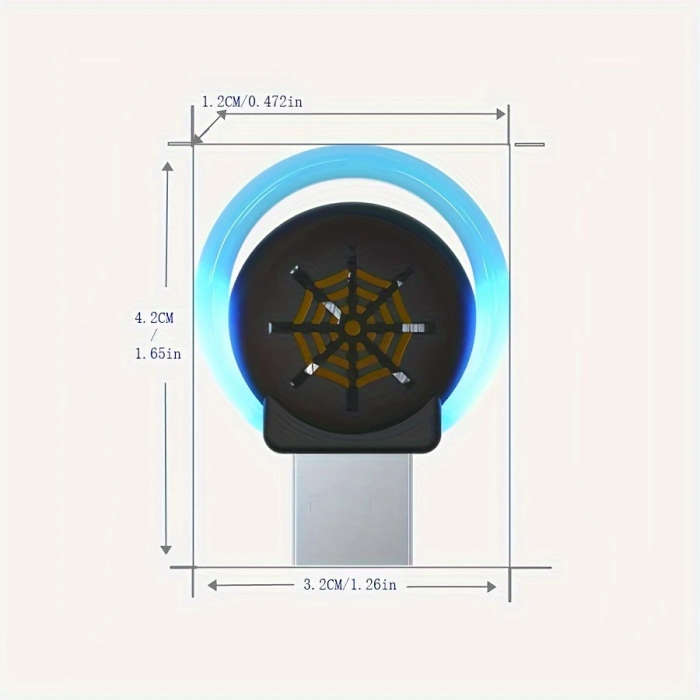 1Pc Soundwave Technology Mosquito Repellent Car Insect Repellent Usb Direct Plug In Portable Househo