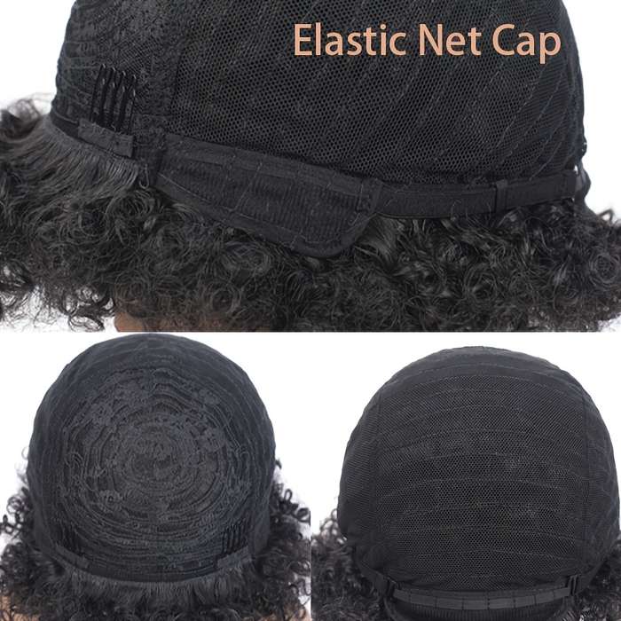 1Pc Gray 25.4cm Fashion Design Wig