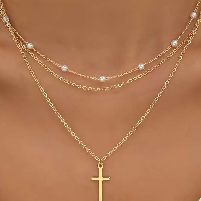 1 Piece Golden Yellow Jesus Theme Pendant