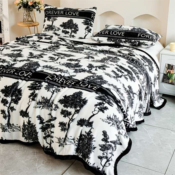 1ps Blanket Color Ink Painting size 120x200cm