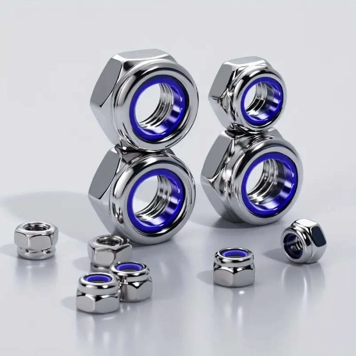 210 Pieces Of Anti-Lock Hexagon Nuts