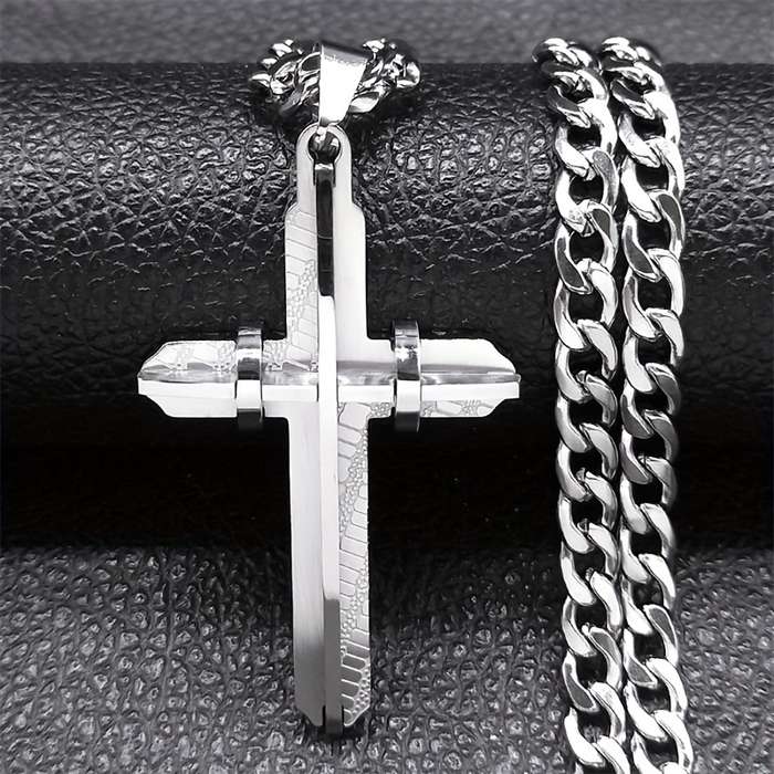 1 Piece Golden A Jesus Theme Pendant